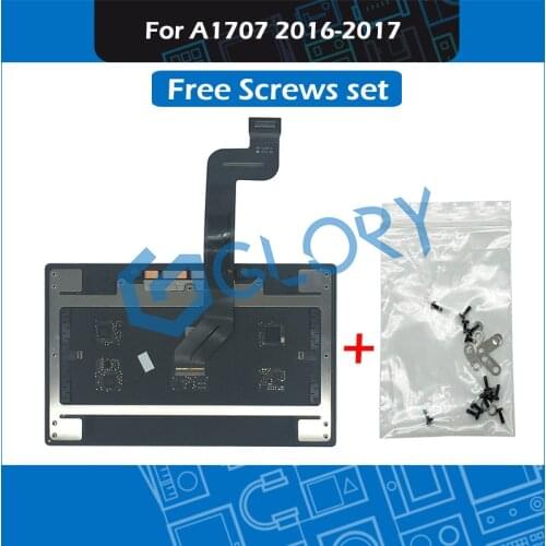 Original A1707 TouchPad Touch pad For MacBook Pro Retina 15" Touchbar Late 2016 Mid 2017 Trackpad with Cable + Screw set