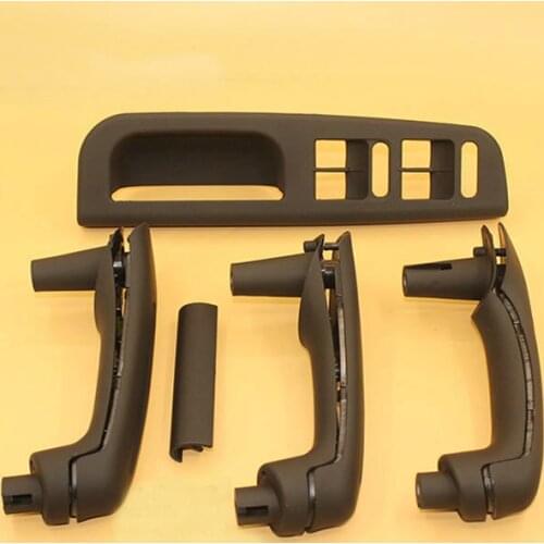 Apply to Bora Golf 4 MK4 Front left window regulator switch frame Door inner handle Inner handrail black
