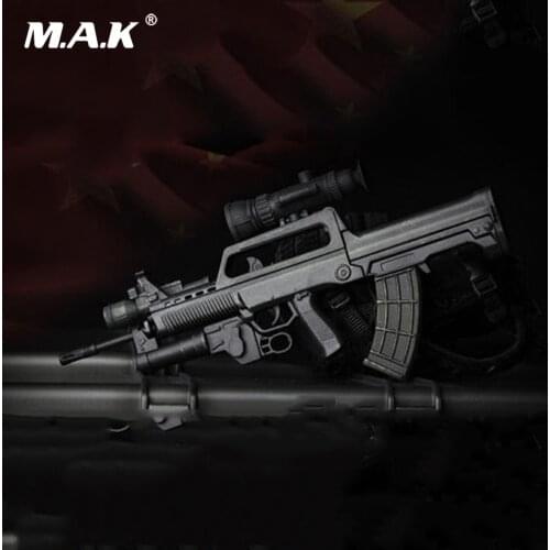 QSZ92 1/6 Soldier Figure Scene Accessories Weapon Model Semi-automatic Pistol Rifle Model Plastic Gun Toys for 12" Action Figure