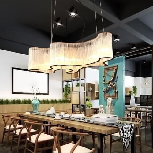 Selight Nordic Pendant Lights K9 creative personality of modern minimalist atmosphere of dining room glass crystal LU817344