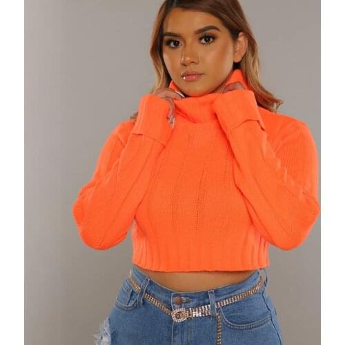 Fashion Sweater Women Winter Warm Pullover Top long Sleeve turtleneck Knit Sweater Eleagnt Ladies Knitwear Streetwear