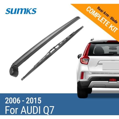 SUMKS Rear Wiper & Arm for Audi Q7 2006 2007 2008 2009 2010 2011 2012 2013 2014 2015