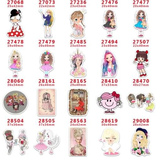 10 Pcs Cartoon Planar Resin Cabochons PR27068