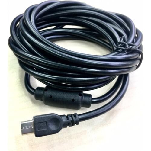 500 pcs Long Micro USB Charger Cable Play Charging Cord for Playstation-4 Wireless Controller black 3M