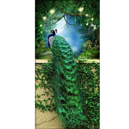 Diamond Mosaic Animals Picture Of Rhinestone Full Drill DIY Embroidery Diamond Painting Peacock Home Decoration