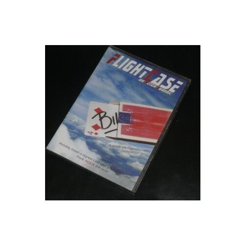 Free shipping Flightcase (DVD and Gimmick) - Card Magic Tricks,Magic Props,Mentalism,Close up Magic,Illusions,Accessories