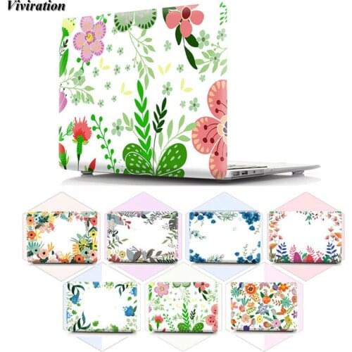 Flower Prints Matte Clear Case For Huawei Matebook D15 D14 Accessories Laptop Replace Shell For Matebook X Pro 13.9 Mate 13 Skin