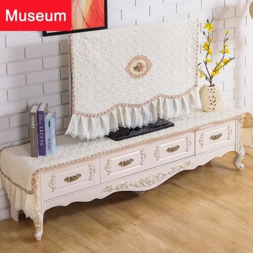 Warm Love Television Cover Lace Covering Cloth Liquid Crystal Television Machine Set 50 Inch 55 Inch Defence Sewage Cotton