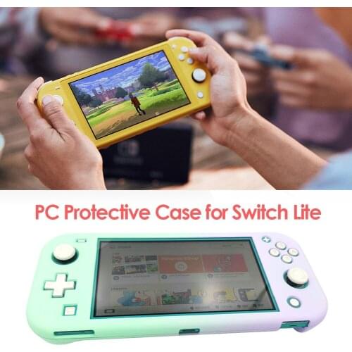 Colorful Game Console Protection Case Kit Game Entertainment Accessories for Switch Lite Host Gradient Cover Shell
