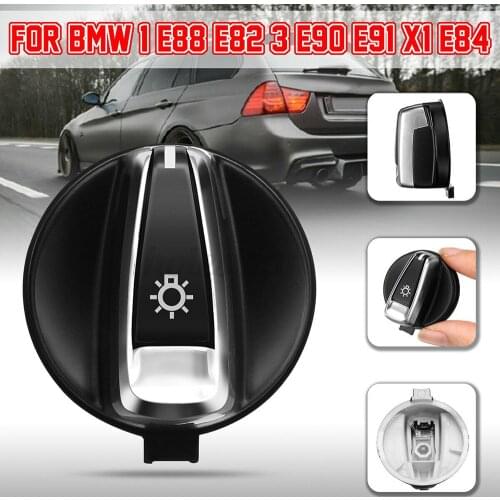 Auto Headlight Switch Knob Fog Light Button For BMW 1 E88 E82 3 E90 E91 9169405 Golf Jeta MK5 MK6 Passat B6 B7 CC Touran Tiguan