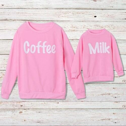 2021 Matching Family Outfits Mother and Daughter Clothes Mommy and Me Clothes Mother Daughter Love Tops Warm Hoodie