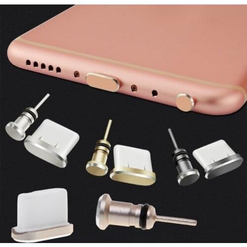 YYDS Anti Dust Plug Set USB Type-C Port 3.5mm Earphones Jack Plug for huawei P10