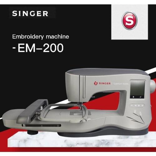 Singer EM-200 Computerized Embroidery Machine Embroidery Machine Name Embroidery Touch Screen Embroidery Machine