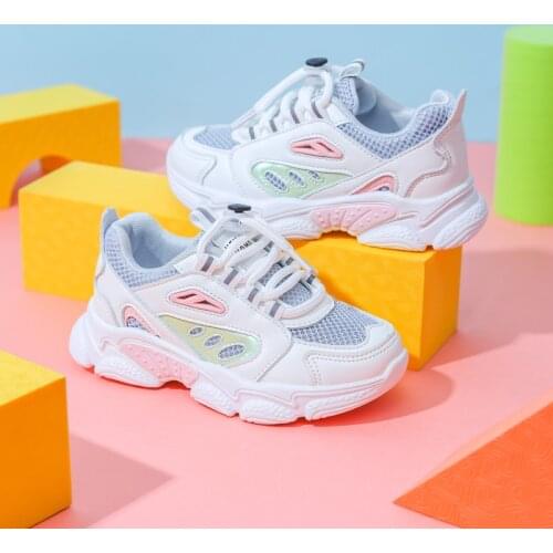 2021 Toddler Kids Sport Shoes For Boys Running Sneakers Casual Sneaker Breathable Childrens Shoes Platform Light Shoes Girls