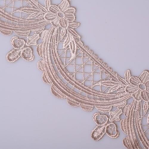 Cusack 2 yard 12.9 cm 3.5 cm Lace Ribbon Trims for Home Textiles Sofa Curtain Trimming Applique Polyester Sewing DIY Lace Fabric