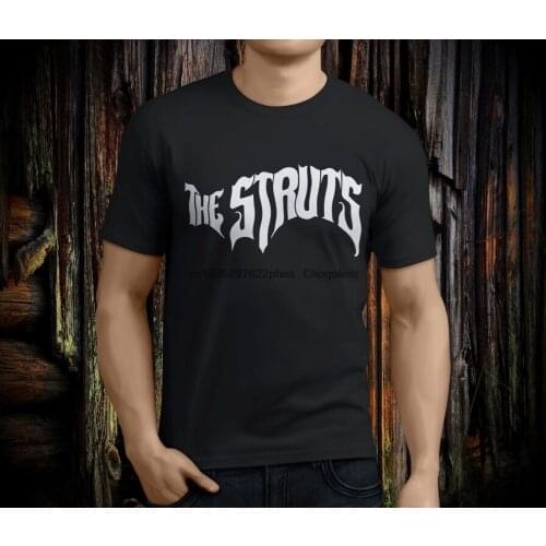 The Struts English Glam Rock Band Mens Black T-shirt Size S-3XL