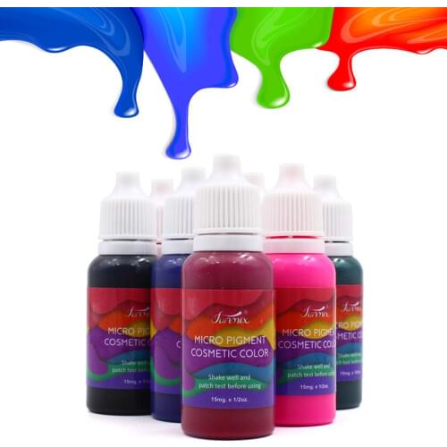 Mixpin 30g Natural Plant Tattoo Ink Pigment for Semi-permanent Eyebrow Eyeliner Lip Body Arts Paint Makeup Tattoo Supplies Tool