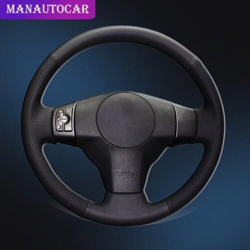 Car Braid On The Steering Wheel Cover for Toyota RAV4 2006-2012 Vios 2008-2013 Yaris 2007-2011 Scion XB 2008 Auto Wheel Covers