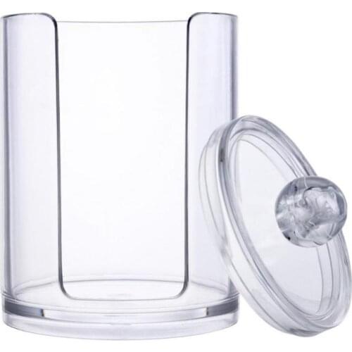 1pcs Cotton Pad Storage Box Plastic Jewelry Storage Case Holder Makeup Organizer Cosmetic Makeup Container