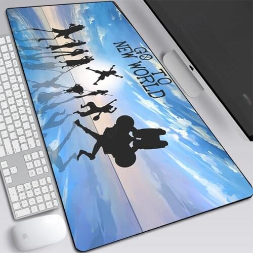 One Piece Anime Large Lock Edge Mouse Pad Computer Mousepad 80x30cm Gaming Padmouse Gamer Laptop Keyboard Mouse Mats Dropship