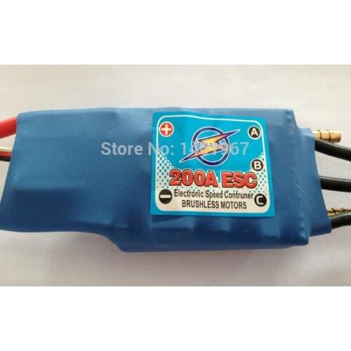 Lightning series 200A Brushless ESC for RC Boats + High Quality Retail Dropship