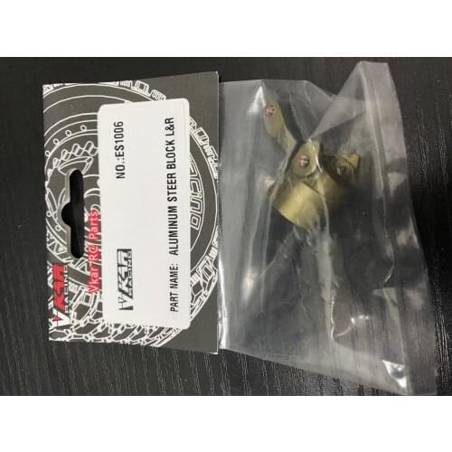 VKAR Racing SCT X10 X 10 PRO 1/10 RC Truck Parts Aluminum STEER BLOCK L&R ES1006