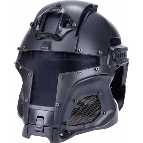 WoSporT Tactical Airsoft Military Ballistic Helmet Side Rail NVG Shroud Transfer Base Outdoor Sports Army Combat Paintball