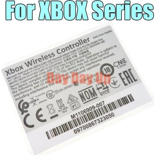 10pcs Good quality controller Sticker Lable Seals for xbox series s x xsx controller Stickers