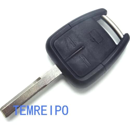 10pcs/lot 3 Buttons Car Key Shell Case Fob For Vauxhall Opel Astra Zafira Vectra Omega