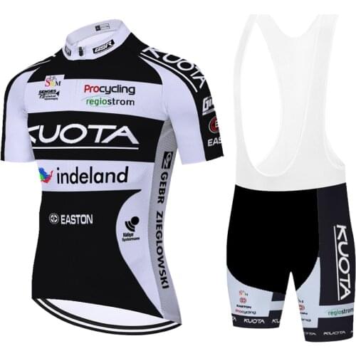 2020 KUOTA roupa ciclismo Breathable cycling Jersey Men 20D gel Bib Shorts Triathlon maillot ciclismo hombre