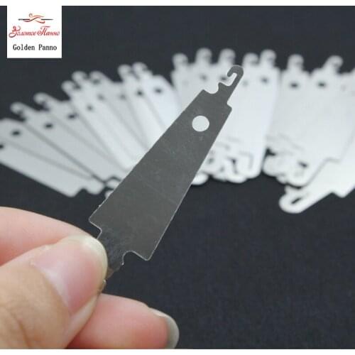 5pcs Steel Hook needle threader help for hand sew Ribbon embroidery cross x stitching sewing DIY tool craft needlework set