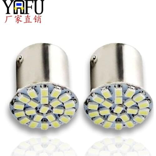 Automobile LED Tail Lamp Bulb 1206 22smd S25 1156 1157 Led Reversing Lamp Brake Lamp Led Lights for Car Car Accessories