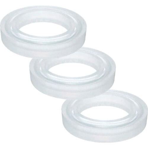 Large Resin Bracelet Bangle Mold 3 Pack Inner Diameter 60mm-Silicone Bracelet Molds Resin Casting Mold for Jewelry Making DIY Cr