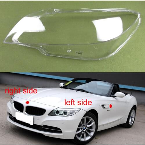 For BMW Z4 E89 2009 2010 2011 2012 2013 Headlights Cover Shell Transparent Lens Lampshdade Headlamp Cover Lampshade Lamp Shade