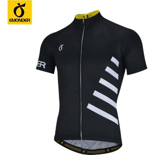 EMONDER quick dry summer short sleeve cycling jersey racing cycling clothing Breathable pro road bike jersey shirt ropa ciclismo
