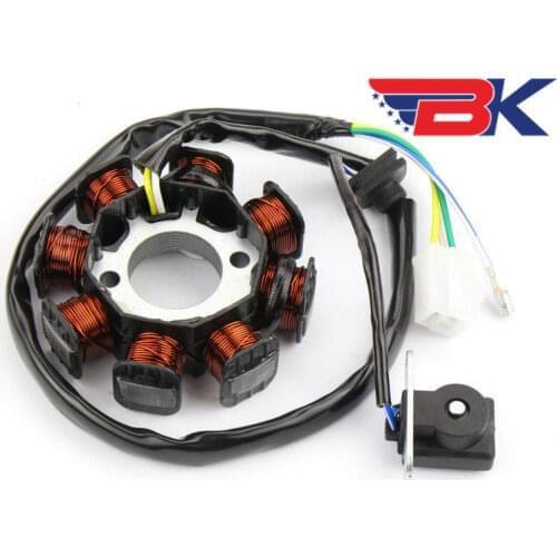 GY6 50cc 8 Pole Stator Magneto 4 wires For 50cc-150cc Scooter Motorcycle Moped