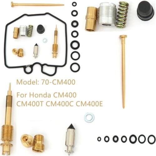 Carburetor Carb Rebuild Repair Kit Car dismantling tools for Honda CM400 CM400T CM400C CM400E 1980-1981