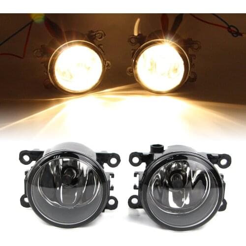 Pair Fog Light For Honda 2012 2013 2014 CR-V Pilot Crosstour Acura RDX TL TSX Front Bumper Lamp With Bulb