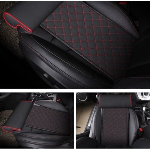 Car seat Leather Leg Cushion Support Extension Cushion Soft Foot Support Leg Leather Cushion Knee Cushion Memory Universal Type