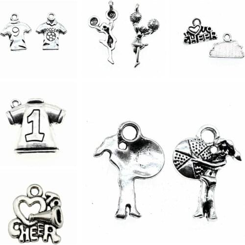 Phone charm Cheerleaders Charms for jewelry making