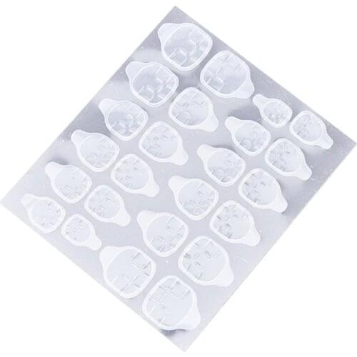 Transparent Double-side Adhesive Nail Glue Sticker Jelly Gel Tape Manicure Tool