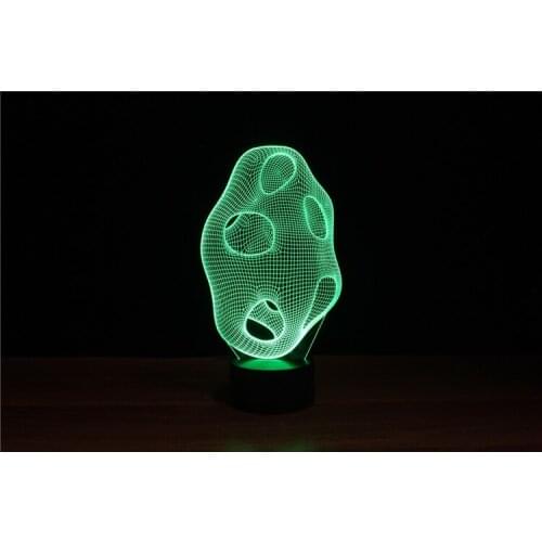 Christmas Decorations for Home High Quality Holy Evening Souvenir 3D Led Bedroom Auxiliary Lighting Variant Seed Shape