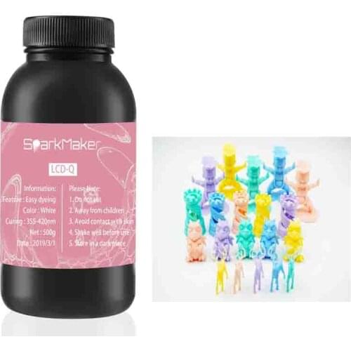 Sparkmaker Uv Resin 3d Filament Lcd/sla 3d Printer Printing Materials Polychrome With Macarons Color Plaste 405nm Uv Resin 3d