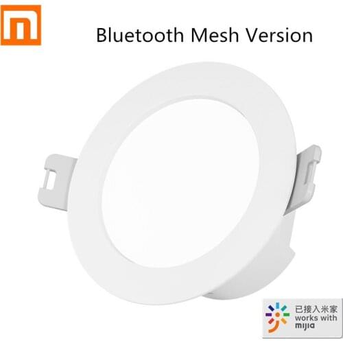 Stock Xiaomi Mijia Smart Led downlight Bluetooth&Mesh Version Controlled By Voice Remote Control Adjust Color temperature Smart