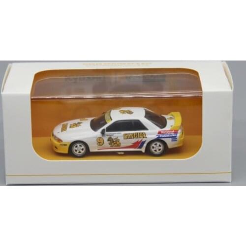 1:64 1992 NISSAN SKYLINE GT-R R32 9 Metal Diecast Alloy toy cars Model Vehicles For Children Boys gift hot