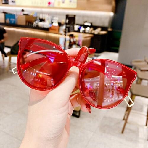 2021 Lovely Childrens Sunglasses Kids Eye Protection Ultraviolet-proof Glasses Leisure Unisex Eyeglass