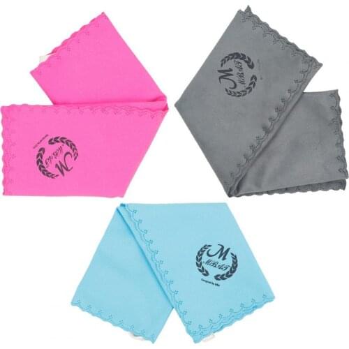 4Pcs/Set Cleaning Cloth Printing Multi-purpose Soft Texture Universal Music Instrument Wiping Cloth Gloves Kit for Clarinet