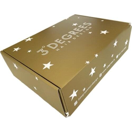 500pcs Custom Mailing Packaging Paper Gift Boxes Strong Corrugated Cardboard Cartons Cosmetic Shipping Mailer Box