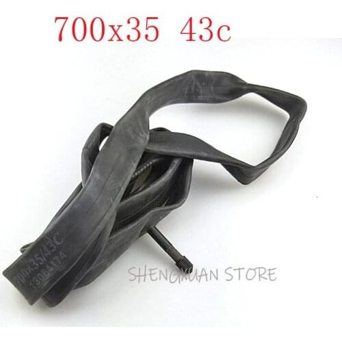 Free shipping 1pcs inner tube 700x35/43c Bike Road Bicycle Tube Tires Bicycle Parts