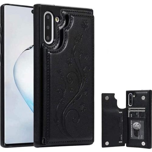 Phone Case for Samsung Galaxy Note 10 Card Holder Wallet Cover Flip Leather Cell Accessories Glaxay Note10 5G Gaxaly Notes 10s